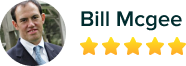 5 star review of Bill Mcgee