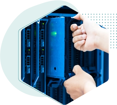 Image shows secure Data Destruction taking place