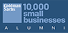 Goldman Sachs 10,000 Small Businesses Alumni logo