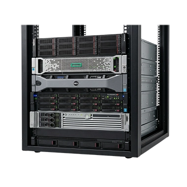 Stack of HPE ProLiant enterprise rack servers — ITAMG buys used HPE servers